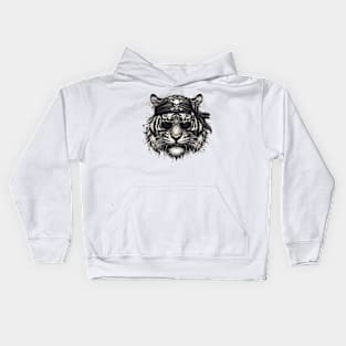 tiger captain! Kids Hoodie